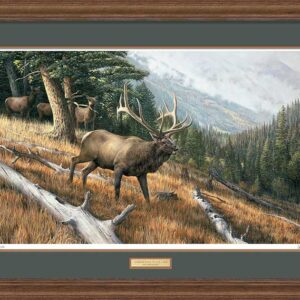 A Challenge to All - Elk - Limited Edition Paper