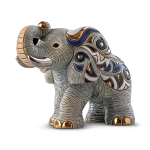 African Elephant Figurine by De Rosa
