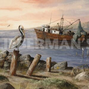 Alejandra Rides Out - Pelican - Art Prints