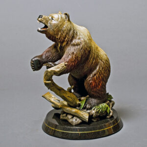 Bear Terrain - Grizzly - Bronze Sculpture by Barry Stein Sculptures
