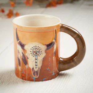 Big Medicine - Bison Skull - Sculpted Mug