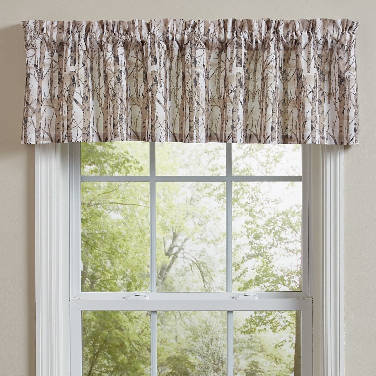 Birch - Forest Valance - 14"L