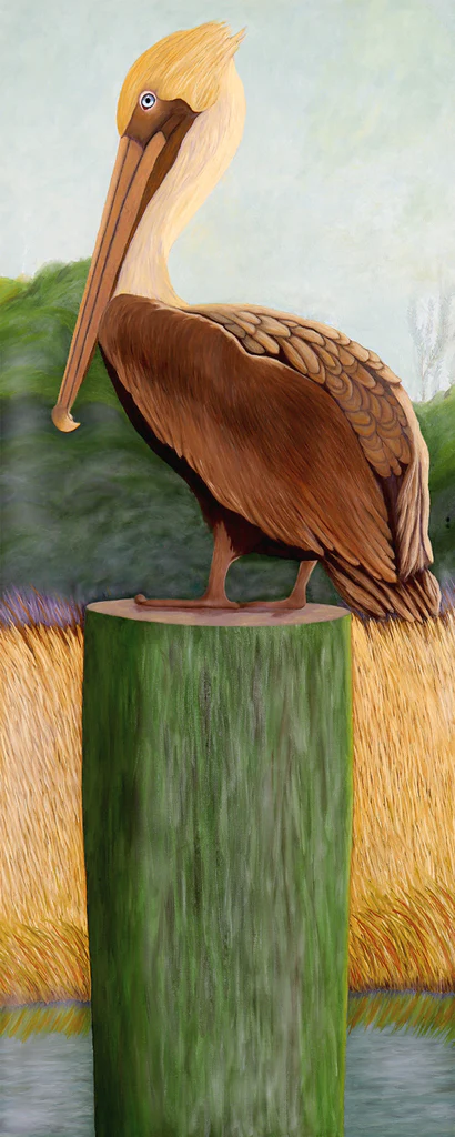 Blue Eyed Pelican II - Poster Paper