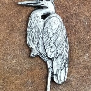 Blue Heron Pendant Necklace by Andy Schumann