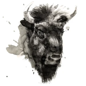 Buffalo - Giclée Paper
