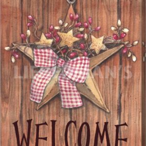Country Star Welcome - Gallery Wrapped Canvas