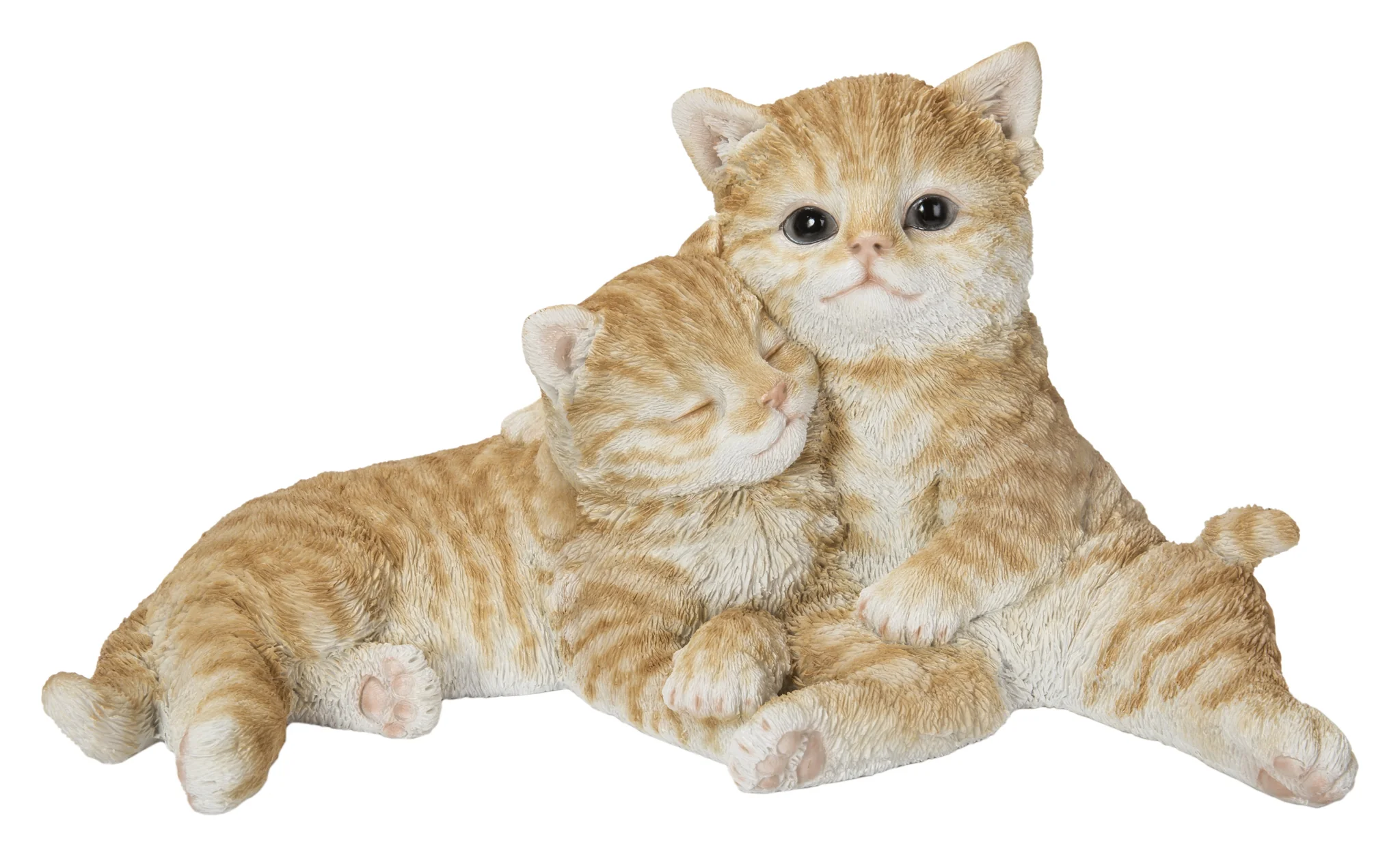 Couple Cat - Orange - Sculpture