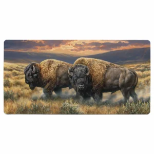 Dusty Plains - Bison - 2' x 4' Floor Mat