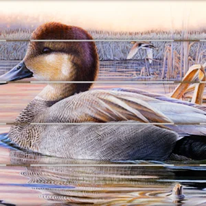 East of Eden - Grey Duck - 18" x 22" Pallet Wall Art