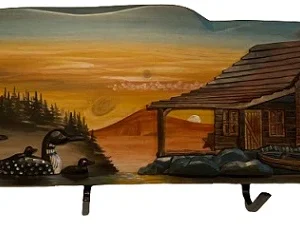 Loon Family Coat Rack - 30″ x 12″