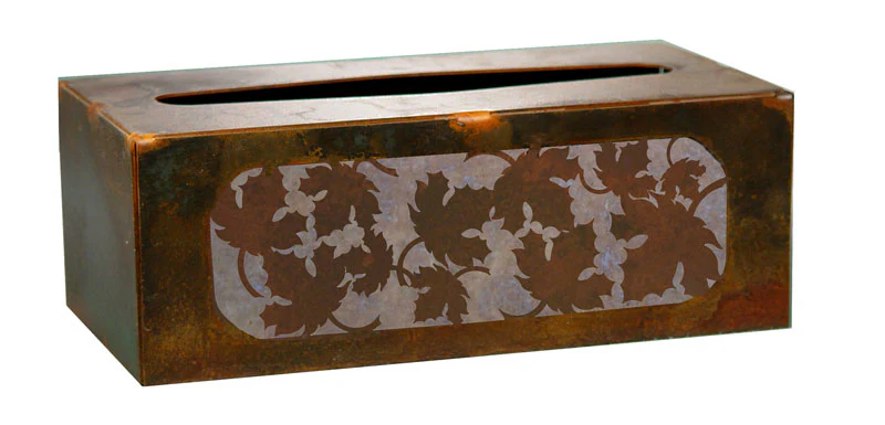 Maple Leaf Rectangle Tissue Box Cover