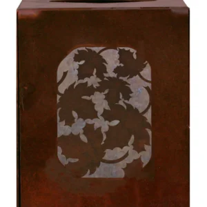 Maple Leaf Square Tissue Box Cover