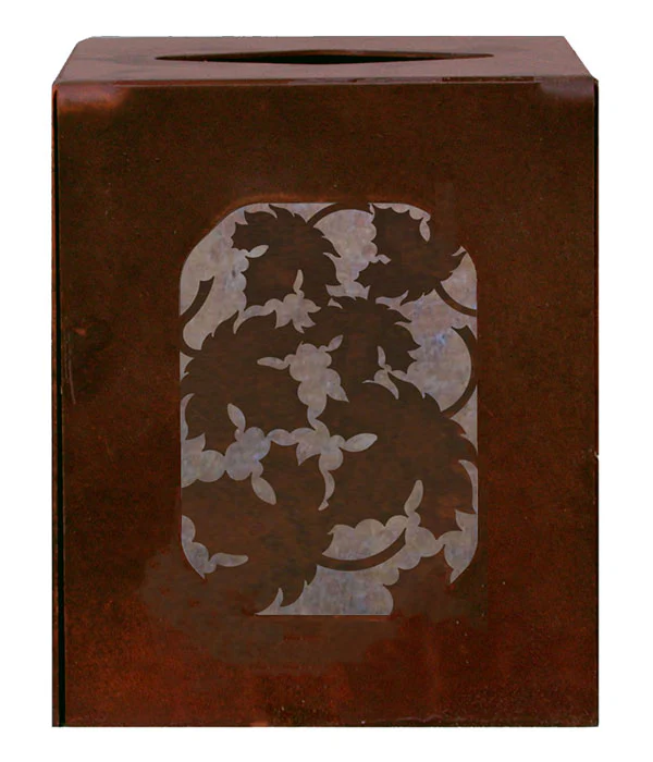 Maple Leaf Square Tissue Box Cover