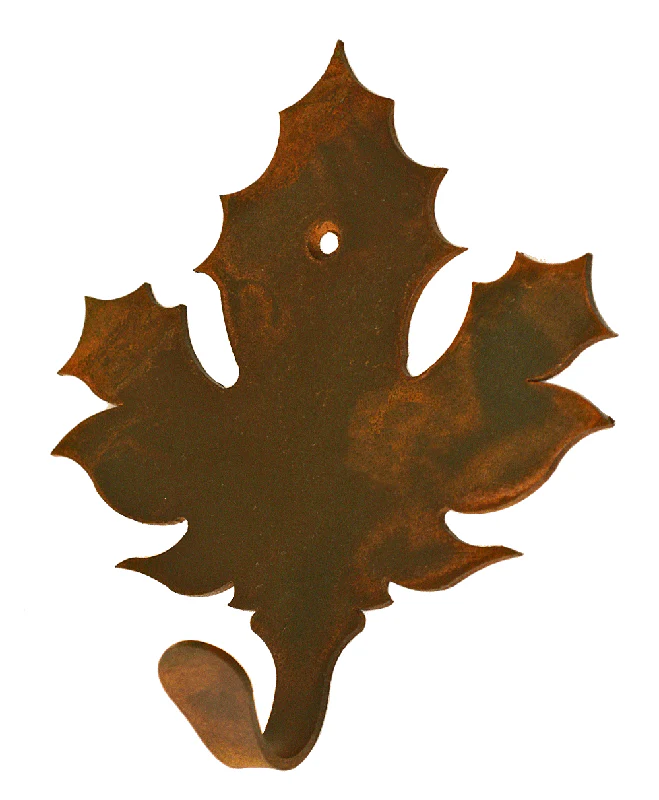Maple Leaf Single Coat Hook