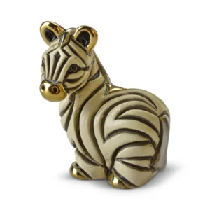 Mini Zebra Figurine by De Rosa