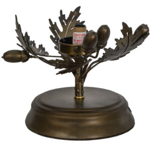 Oak Leaf & Acorn Table Base 7"H