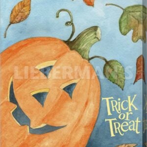 Pumpkin Trick or Treat - Gallery Wrapped Canvas