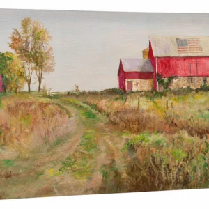 The Road Between - 18″ x 36″ Gallery Wrapped Canvas