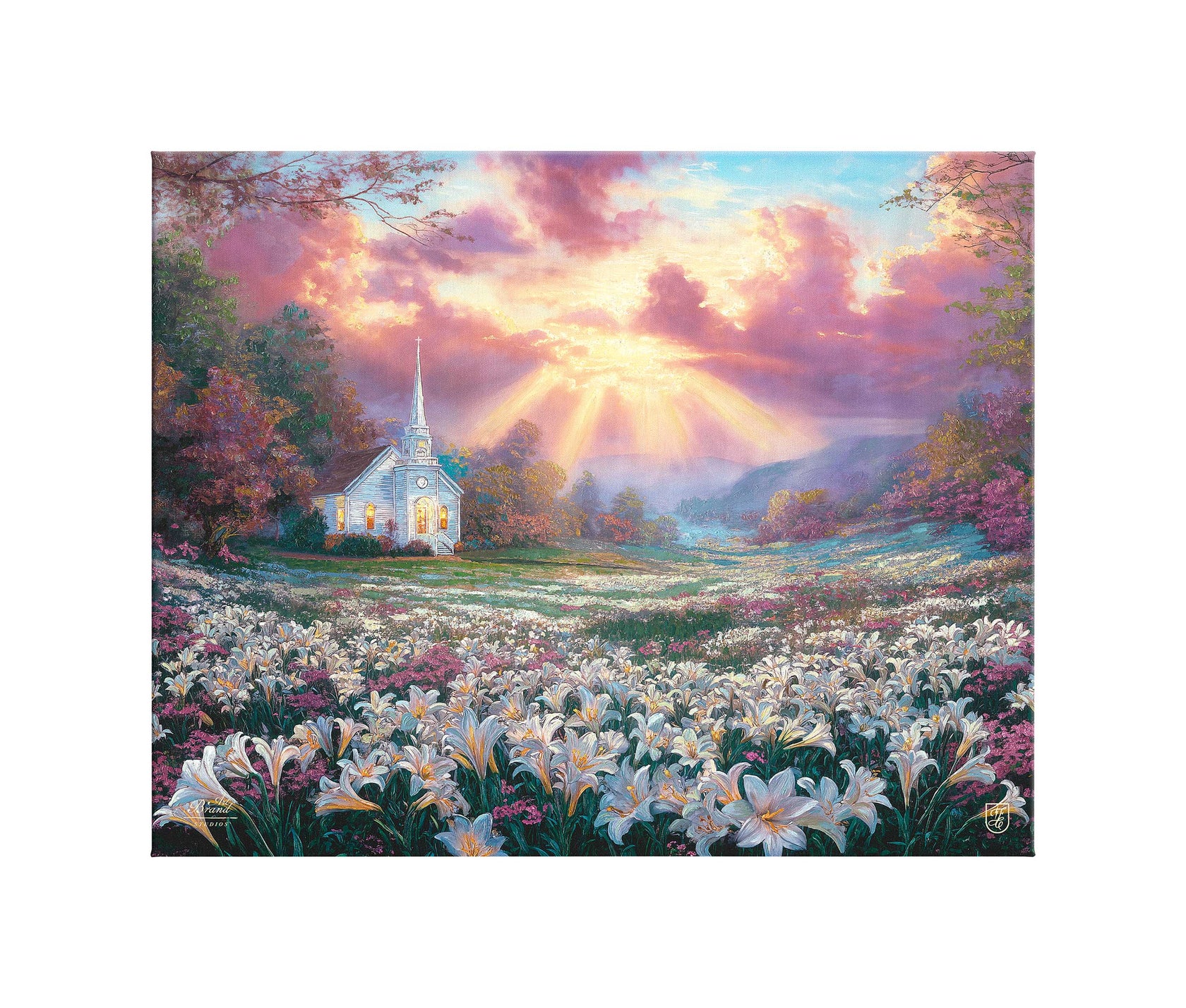 Valley of Grace - 24" x 30" Gallery Wrapped Canvas