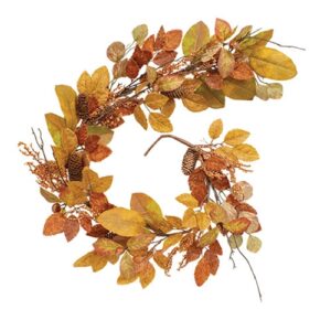 Whispering Fall Leaves Garland - 5 Ft.