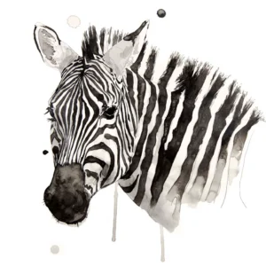Zebra II - Poster Paper