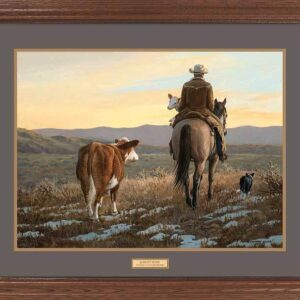 Almost Home - Cowboy - 17″ x 23″ GNA Premium Print