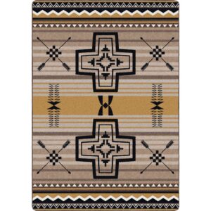 Brazos OKA - Old Gold - Southwest Area Rug
