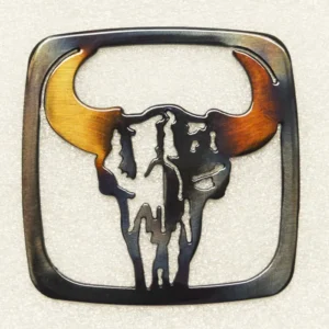 Cow Skull Coaster - Set of 4