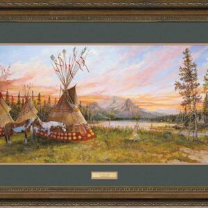 Evening Fire - Limited Edition Paper