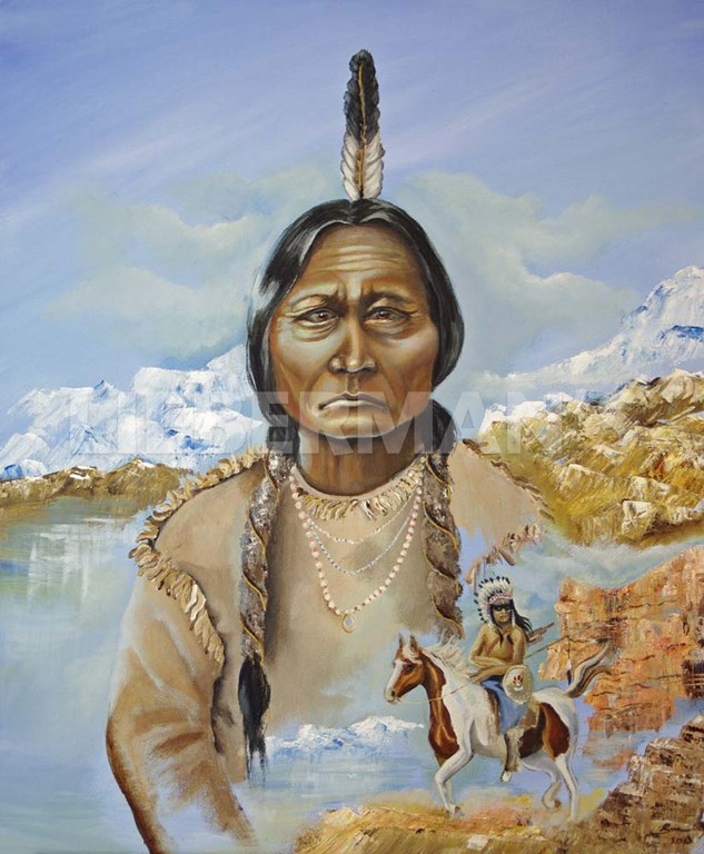 Sitting Bull - Native American - Art Prints